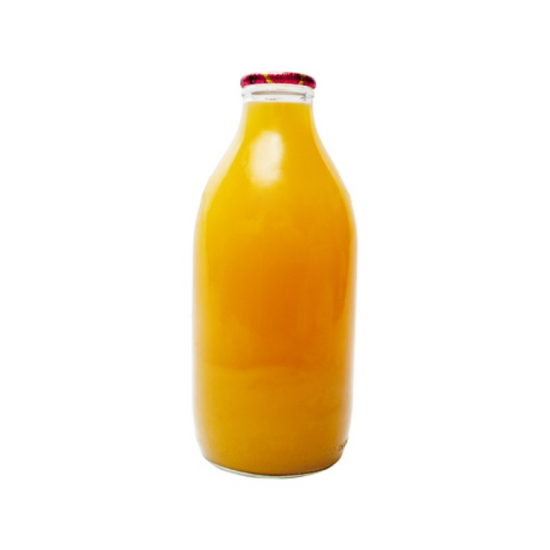10oz glass juice bottles
