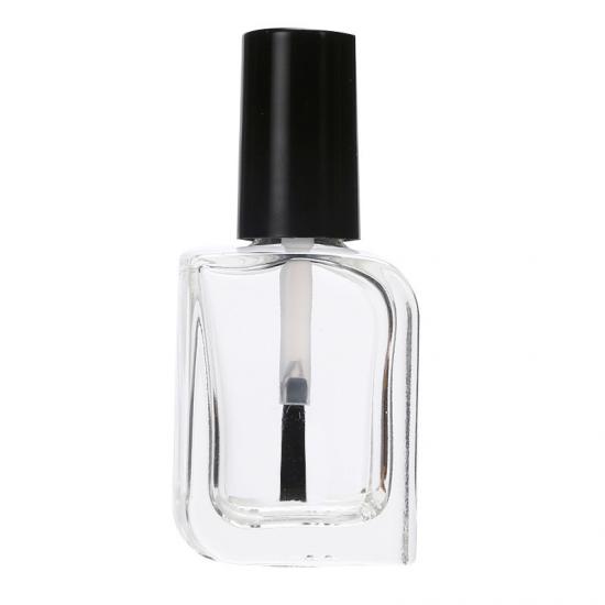 Clear nail polish bottle