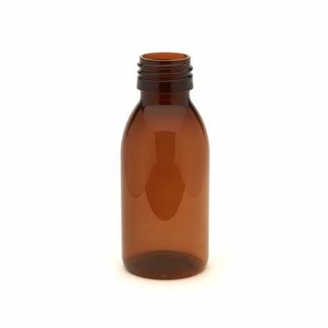 amber glass bottle