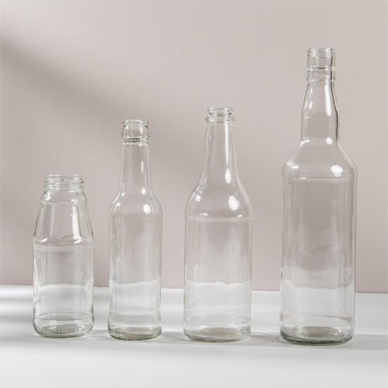 300ml Glass Juice Beverage Bottle With Metal Cap